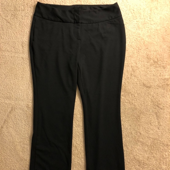 lane bryant black pants